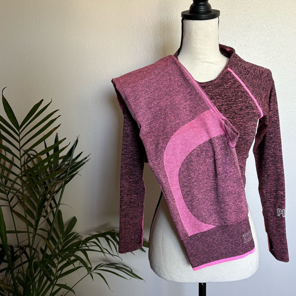 Pink Victoria secret 2 piece active wear m